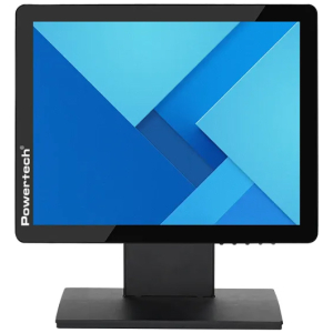 POWERTECH οθόνη αφής PT-1366, LED, 15" 1024x768, HDMI/VGA/USB, μαύρη