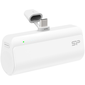 SILICON POWER power bank QD50, USB-C, 5000mAh, 20W PD, λευκό