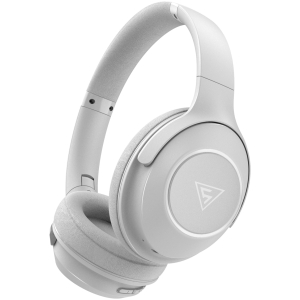 DOQAUS headphones FOCUS 5, ασύρματα & ενσύρματα, Φ40mm, 1000mAh, γκρι