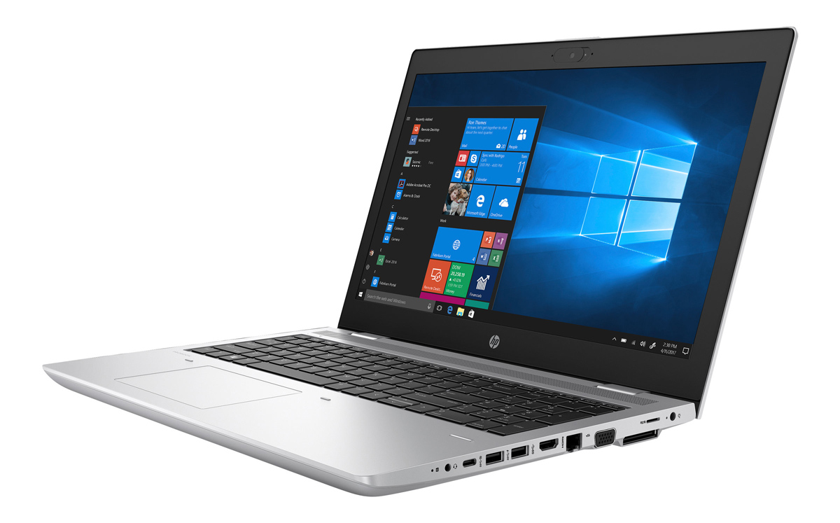 HP Laptop ProBook 650 G4, Refurbished Grade A, i5-8350U, 8/240GB SSD, 15.6", Cam, UHD Graphics 620, FreeDOS