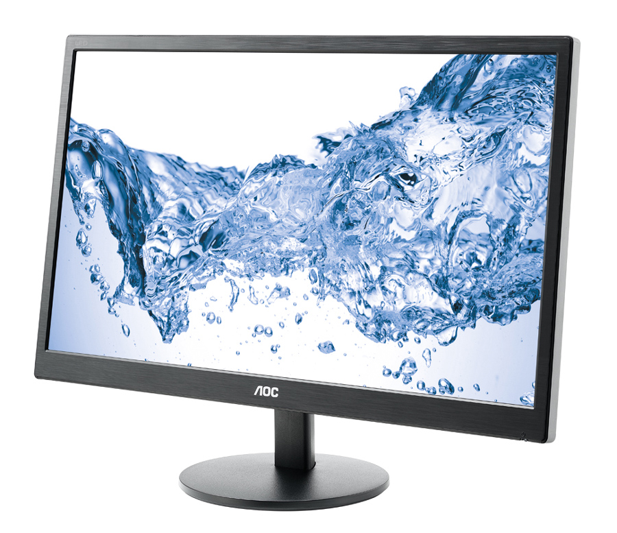 AOC used οθόνη E2470SW LED, 23.6" 1920x1080, VGA/DVI, Grade B