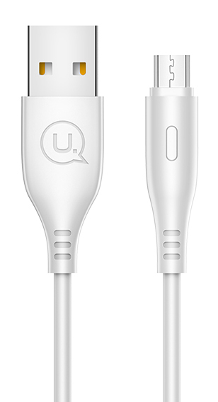 USAMS καλώδιο Micro USB σε USB US-SJ268, 10W, 1m, λευκό