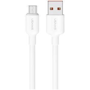 USAMS καλώδιο micro USB σε USB US-SJ607, 10W, 1m, λευκό