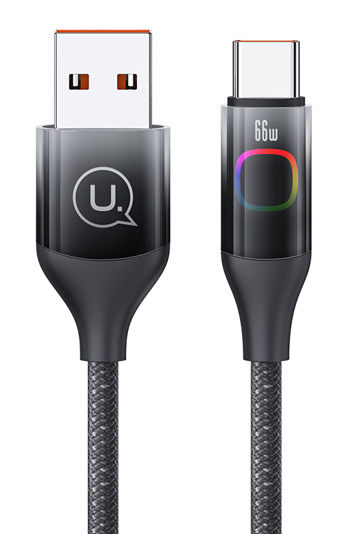USAMS καλώδιο USB-C σε USB US-SJ636, 66W, 1.2m, μαύρο