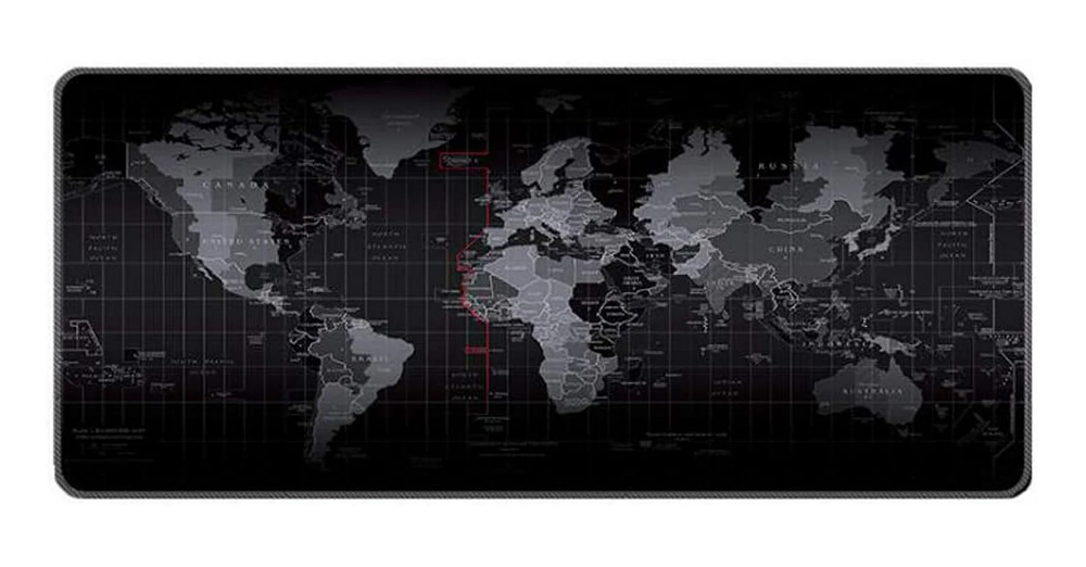 Gaming mouse pad pad AK135B, 80x30x0.3cm, μαύρο
