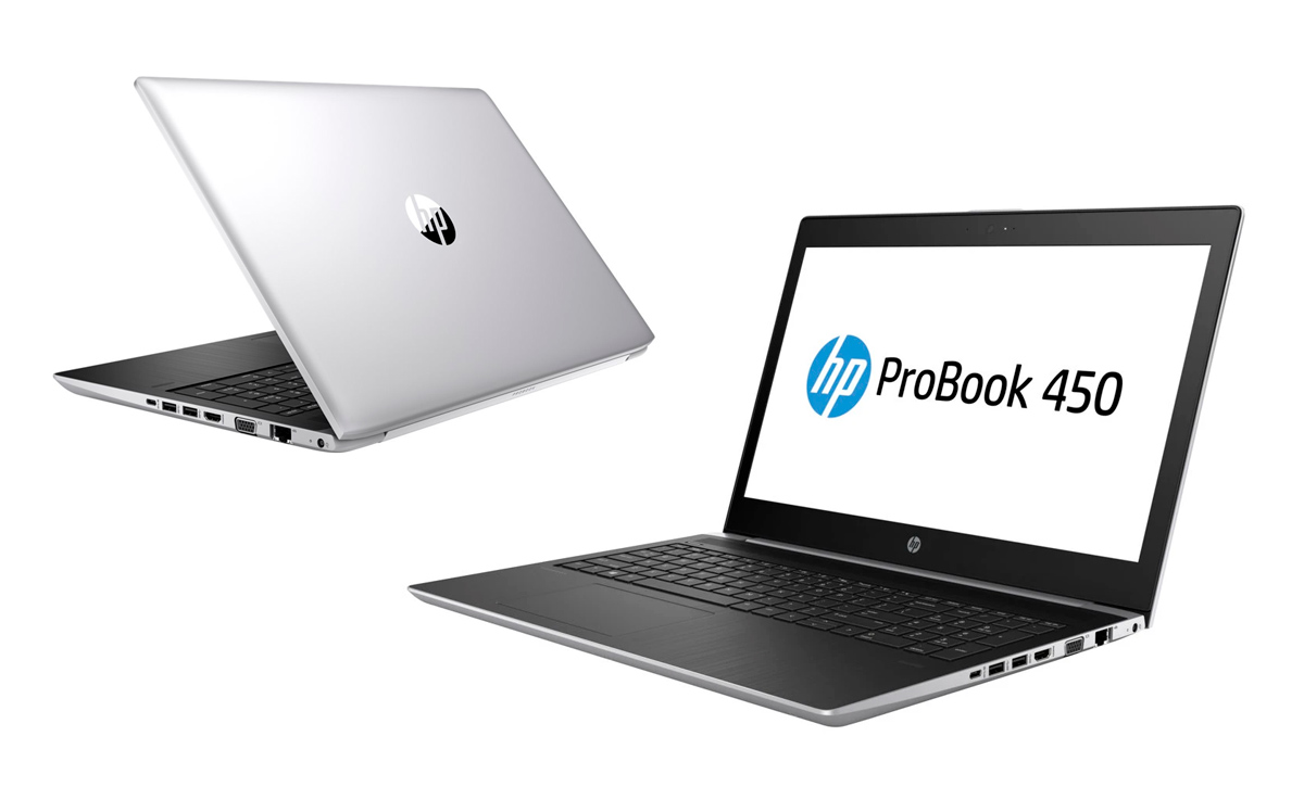 HP Laptop ProBook 450 G5, Refurbished Grade A, i5-8250U, 8/128GB M.2, 15.6", Cam, UHD Graphics 620, FreeDOS
