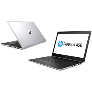 HP Laptop ProBook 450 G5, Refurbished Grade B, i5-8250U, 8/128GB M.2, 15.6", Cam, UHD Graphics 620, FreeDOS