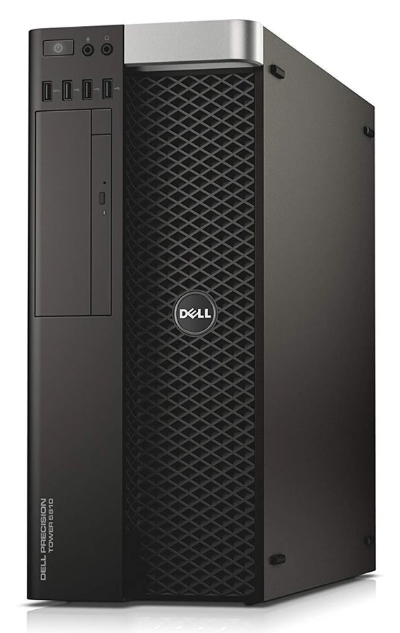 DELL Workstation Precision 5810, Refurbished Grade A Repainted, E5-1650 v4, 16/256GB M.2, Quadro K4000, FreeDOS