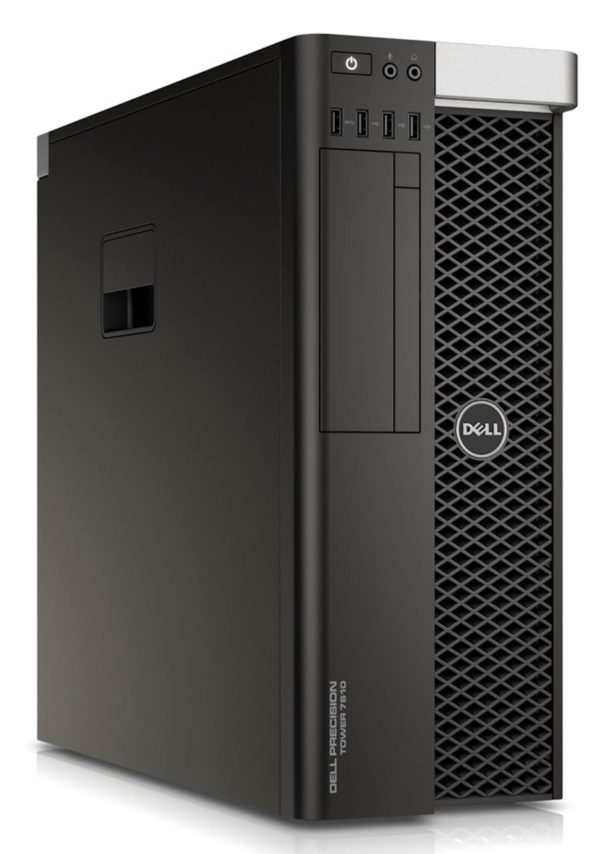 DELL Workstation Precision 7810, Refurbished Grade A Repainted, E5-2630 v3, 16/512GB SSD, Barco MXRT-7600, FreeDOS