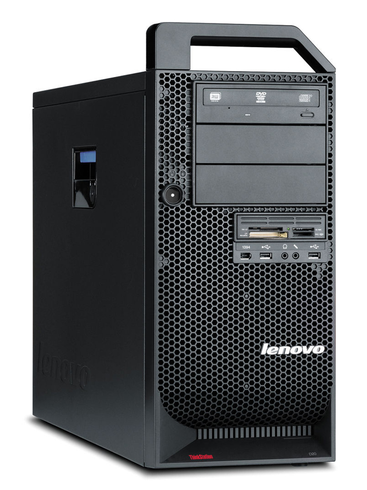 LENOVO WorkStation D20, Refurbished Grade A Repainted, X5650, 12/2TB HDD, DVD, Quadro 2000, FreeDOS
