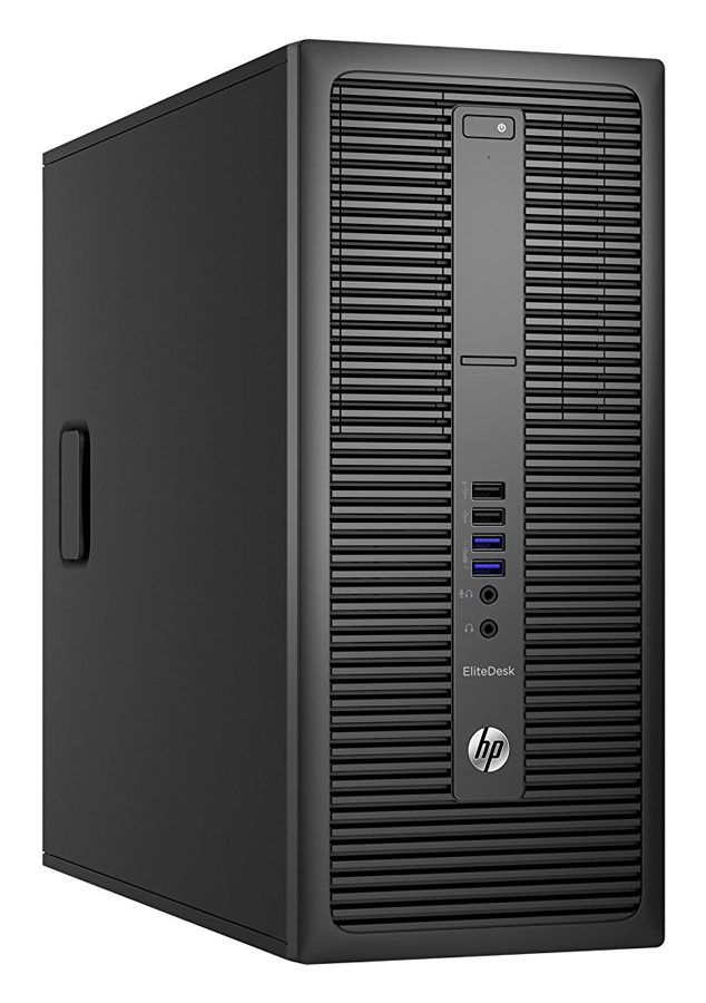 HP PC EliteDesk 800 G2 TWR, Refurbished Grade A Repainted, i5-6500, 8/128GB SSD, DVD, FreeDOS