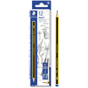 STAEDTLER ξύλινο μολύβι Noris 120-3, εξάγωνο, H3, 12τμχ
