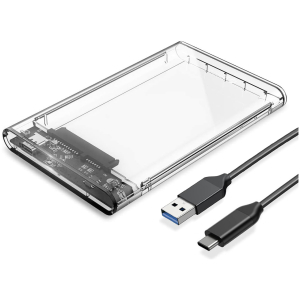 ORICO θήκη για 2.5" SATA HDD/SSD 2139C3, 5Gbps, διάφανη