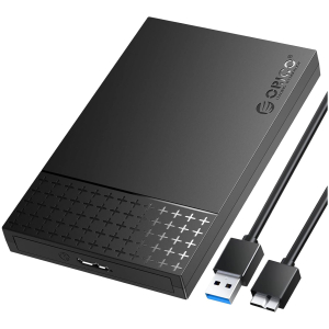ORICO θήκη για 2.5" SATA HDD/SSD 2526U3-V1, 5Gbps, μαύρη