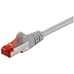 GOOBAY καλώδιο δικτύου 50886, CAT 6 S/FTP, copper, 250MHz, 1m, γκρι