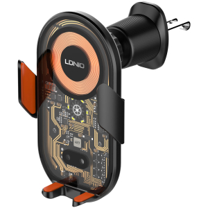 LDNIO ασύρματος φορτιστής & βάση smartphone αυτοκινήτου MA30, 15W, μαύρο