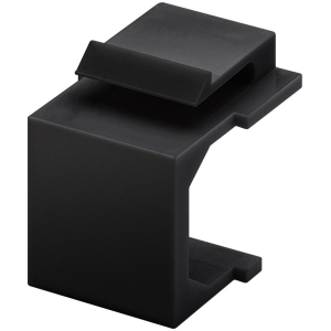 GOOBAY κάλυμμα προστασίας για θύρα Keystone 79990, μαύρο, 4τμχ