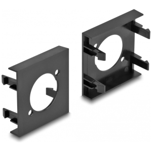 DELOCK D-Type module βάση 81405 για Easy 45 patch panel, 45x45mm, 5τμχ