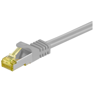 GOOBAY καλώδιο δικτύου 91612, CAT 7 S/FTP, copper, 500MHz, 3m, γκρι