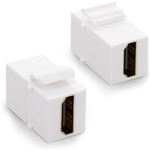 POWERTECH HDMI adapter CAB-N153 για patch panel, λευκό