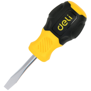 DELI κατσαβίδι ίσιο DL6360381N με αντιολισθητική λαβή, μαγνητικό, 6x38mm