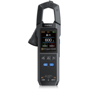 FNIRSI ψηφιακή αμπεροτσιμπίδα/πολύμετρο DMC-100, 600A AC/DC, NCV, True RMS, επαναφορτιζόμενη