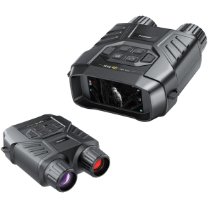 FNIRSI ψηφιακά κιάλια NVS-40 με νυχτερινή όραση, 6x zoom, 4K/36MP, μαύρα