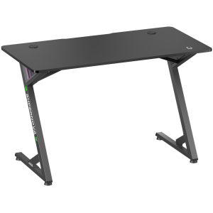 BRATECK gaming γραφείο GMD14-1 με RGB φωτισμό, 120x60x75cm, μαύρο