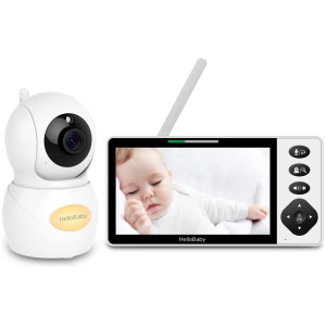 HELLOBABY ενδοεπικοινωνία μωρού HB6084L με κάμερα & οθόνη 5.5", 720p, PTZ