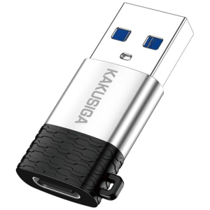 KAKUSIGA αντάπτορας USB-C σε USB KSC-1421, 5Gbps, 18W, γκρι