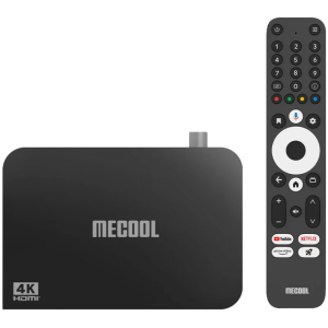 MECOOL TV Box KT2 με ψηφιακό δέκτη DVB-T2, 4K, 2/32GB, WiFi, Google/Netflix πιστοποίηση, Android 11