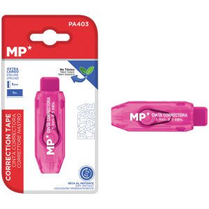 MP διορθωτική ταινία PA403, 5mm x 5m, ροζ