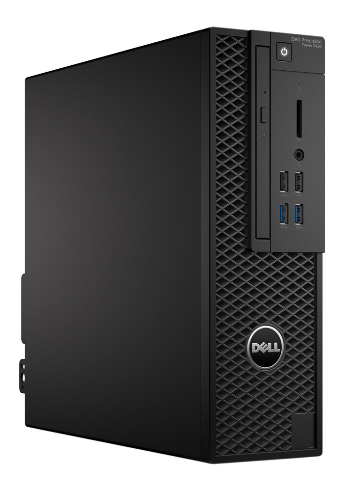 DELL PC Precision Tower 3420 SFF, Refurbished Grade A Repainted, i5-7500, 8/256GB SSD NEW, DVD, FreeDOS