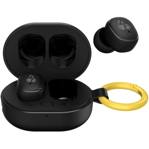 POWERTECH earphones με θήκη φόρτισης PT-1392, True Wireless, 6mm, 25/230mAh, μαύρα