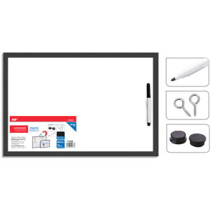 MP Πίνακας λευκός με μαρκαδόρο PT300I, 40 x 30cm