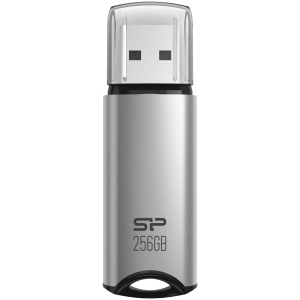 SILICON POWER USB Flash Drive Marvel M02, 256GB, USB 3.2, γκρι