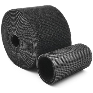 POWERTECH ταινία τύπου velcro TIES-080, 48mm, 5m, μαύρη