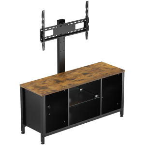 BRATECK έπιπλο τηλεόρασης με βάση WP2006ST-BR, 37-75", 115x38x131.3cm, καφέ