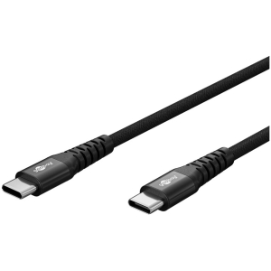 GOOBAY καλώδιο USB-C 73954, 60W, 480Mbps, 2m, μαύρο