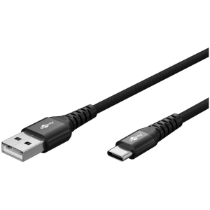 GOOBAY καλώδιο USB-C σε USB 74528, 60W, 480Mbps, 3m, μαύρο