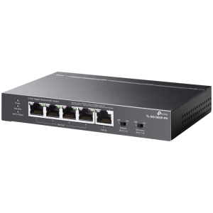 TP-LINK desktop switch TL-SG1005P-PD, 5x Gigabit θύρες, PoE+, UN/1.0