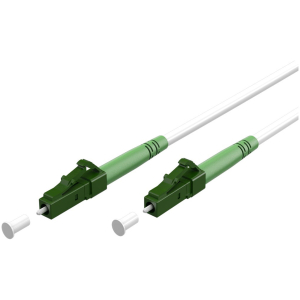 GOOBAY καλώδιο οπτικής ίνας LC-APC 59587, Singlemode OS2, 5m, λευκό