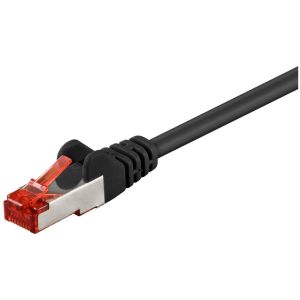 GOOBAY καλώδιο δικτύου 68701, CAT 6 S/FTP, copper, 250MHz, 50m, μαύρο