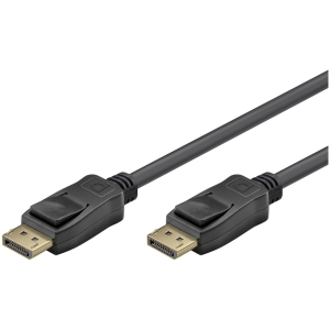 GOOBAY καλώδιο DisplayPort 74778, VESA Certified, 8K/60Hz, 32.4 Gbps, 2m, μαύρο