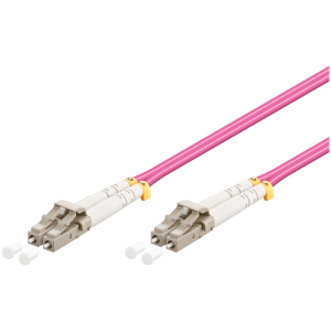 GOOBAY καλώδιο οπτικής ίνας LC-UPC 95936, Multimode OM4, 3m, βιολετί