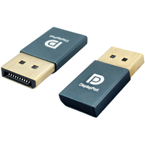 POWERTECH DisplayPort dummy plug CAB-DP082 με LED, 4K/17Hz, γκρι