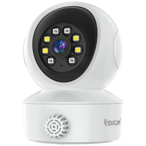 VSTARCAM smart κάμερα CS49LM με ανιχνευτή καπνού/αερίου, 3MP, WiFi, PTZ, SD