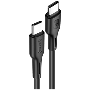 USAMS καλώδιο USB Type-C U43, 5A 100W, PD, 1.2m, μαύρο