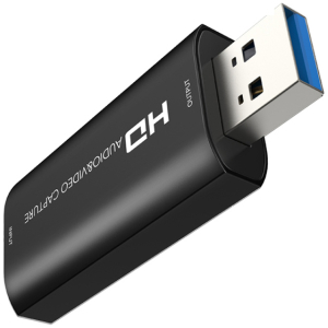 CABLETIME video capture CT-HVC-AB, HDMI/USB σύνδεση, 4K/30Hz, μαύρο