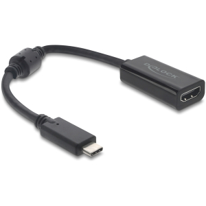 DELOCK αντάπτορας USB-C σε HDMI 61085, 8K/60Hz, μαύρος